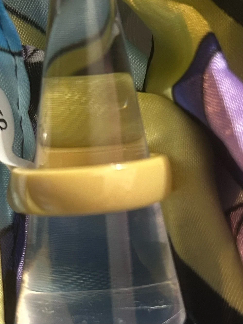 Yellow Ceramic Ring NEW